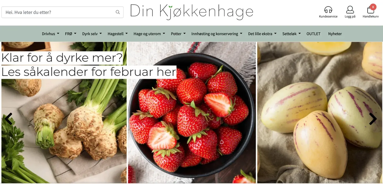 Forside av Din Kjøkkenhage