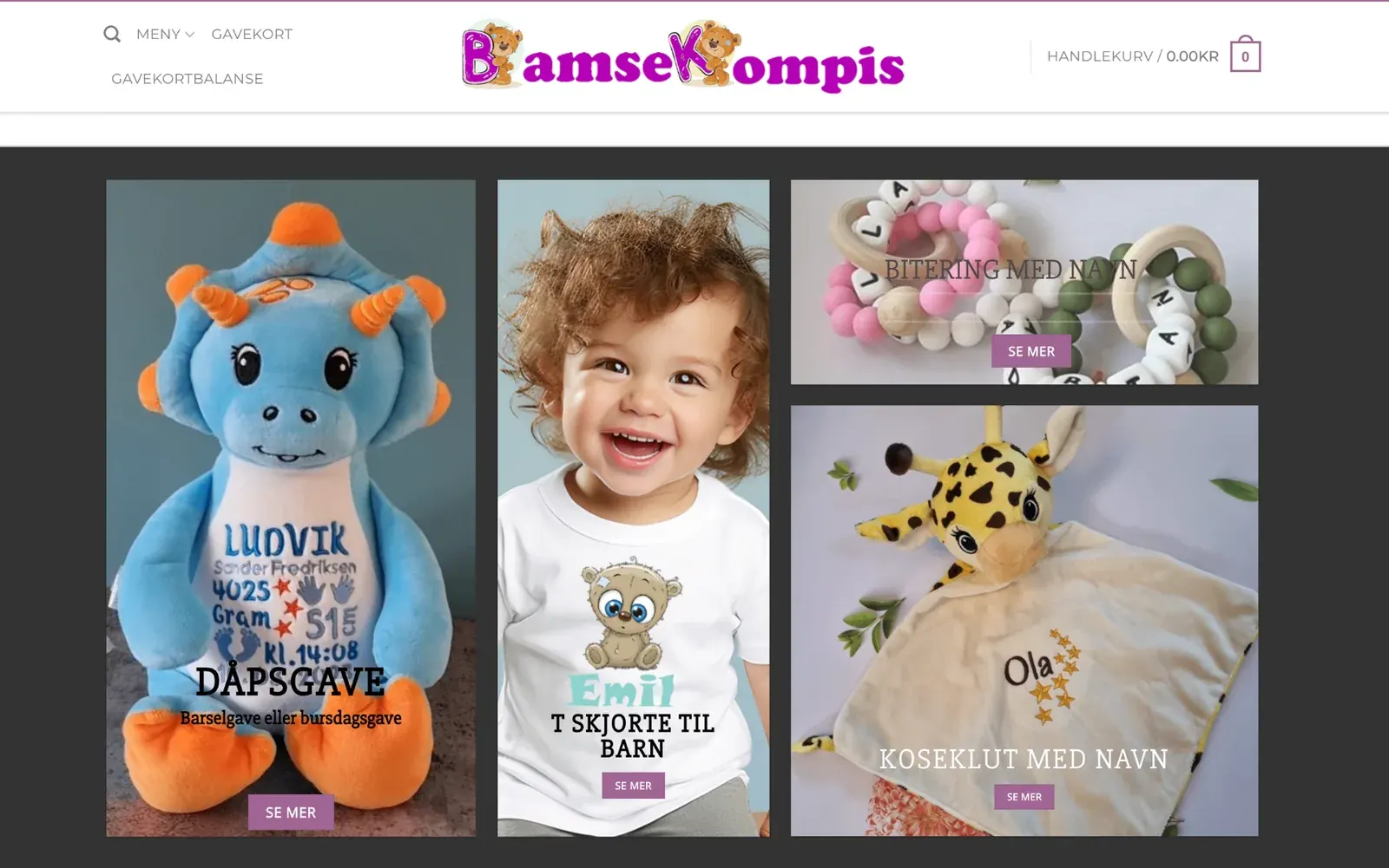 Forside av Bamsekompis
